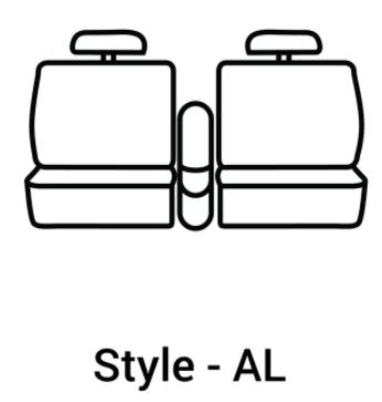 Product of Covercraft GTD4180ABCAGY Carhartt® PrecisionFit® Carhartt Gravel 1000 Denier Nylon Seat Cover