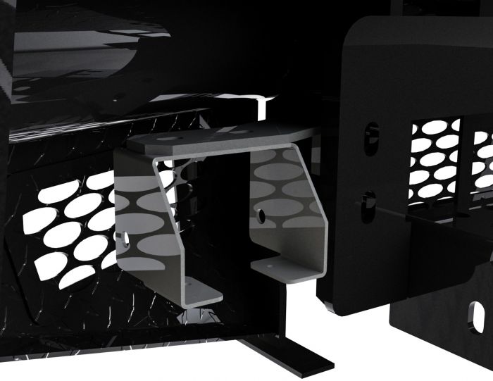 Product of Ranch Hand FBF201BLRC Legend Steel Powder Coated Bumper