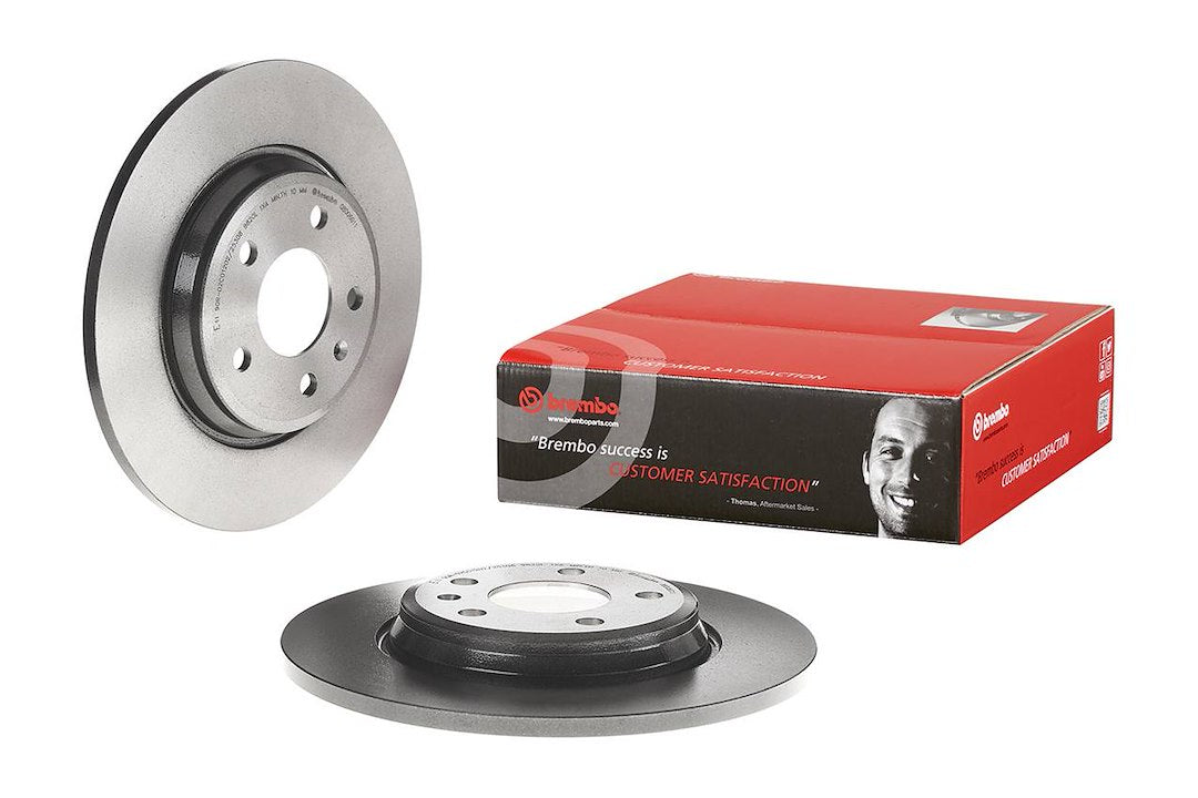 Product of Brembo 08D06011C02 Solid 1 Piece Brake Rotor