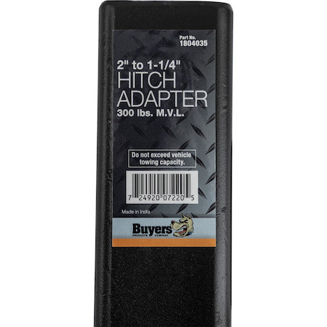 Product of Buyers Products 1804035 Trailer Hitch Receiver Tube Adapter