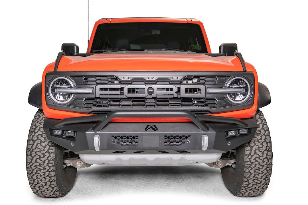 Product of Fab Fours FBR22-D5752-1 Vengeance Steel Matte Powder Coated Bumper