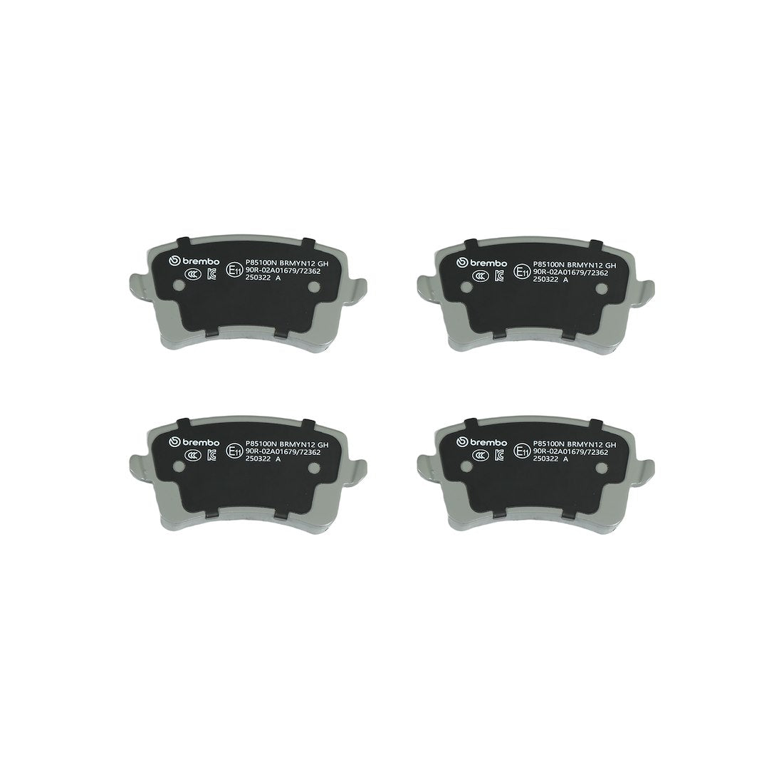 Brembo P85100n Brake Pad||p85100n_Bac.Jpg||87||brmp85100n||1754341