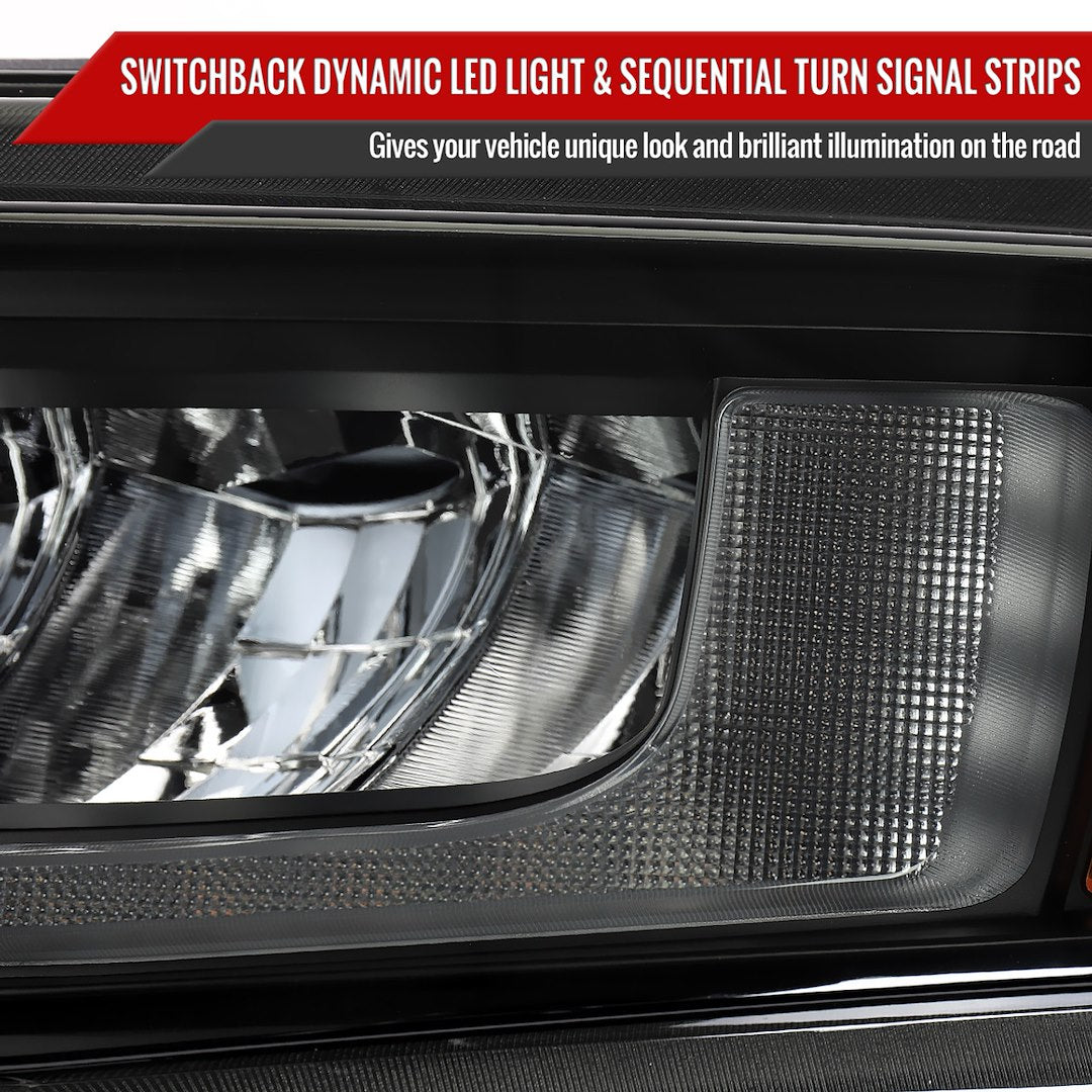 Product of Spec-D Tuning 2lhe-Siv1915sm-G3-Rs Headlight Assembly