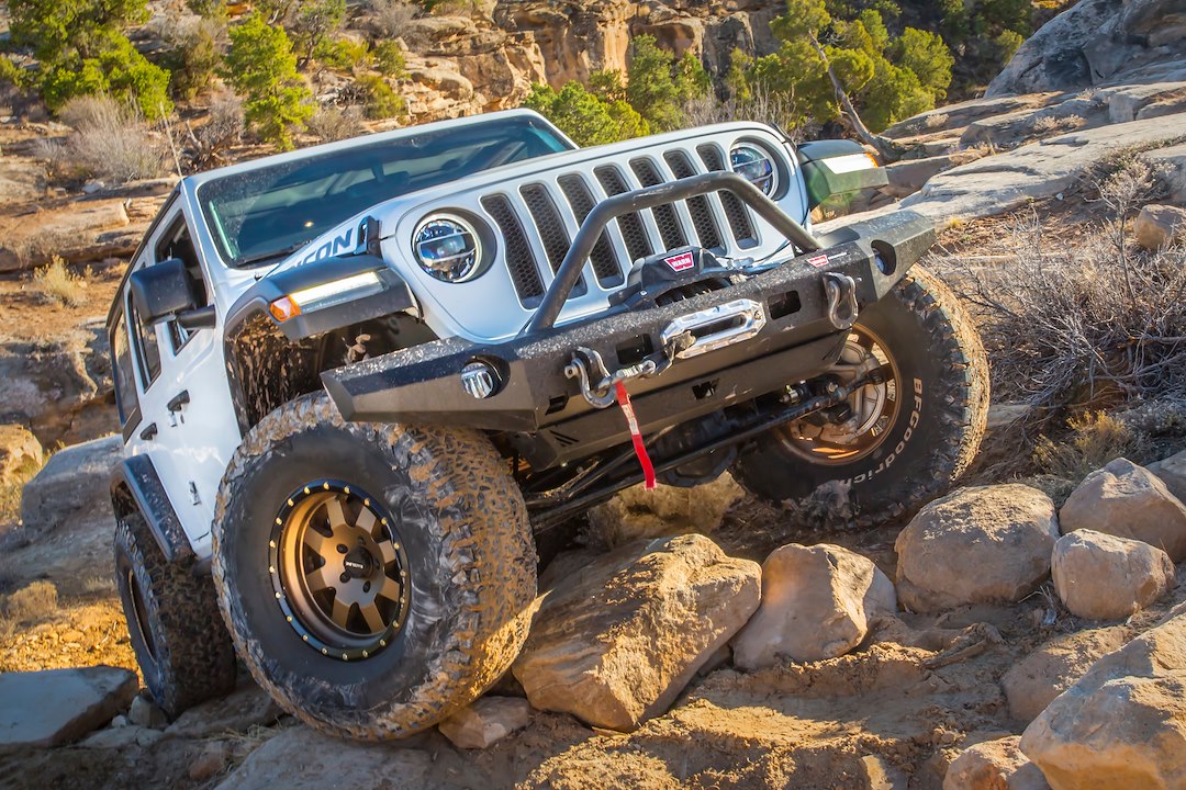 Product of Warn 101337 Elite Series Steel Powder Coated Bumper