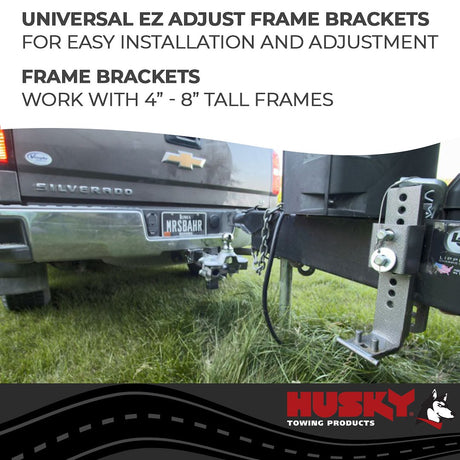 Product of Husky Towing 32215 6000 Pound Round Bar Weight Distribution Hitch