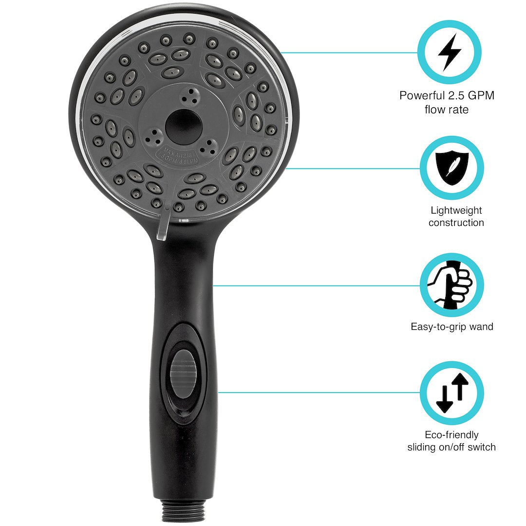 Dura Faucet Df-Sa432-Mb Shower Head||df-Sa432-Mb_03.Jpg||89||d6udfsa432mb||1477703