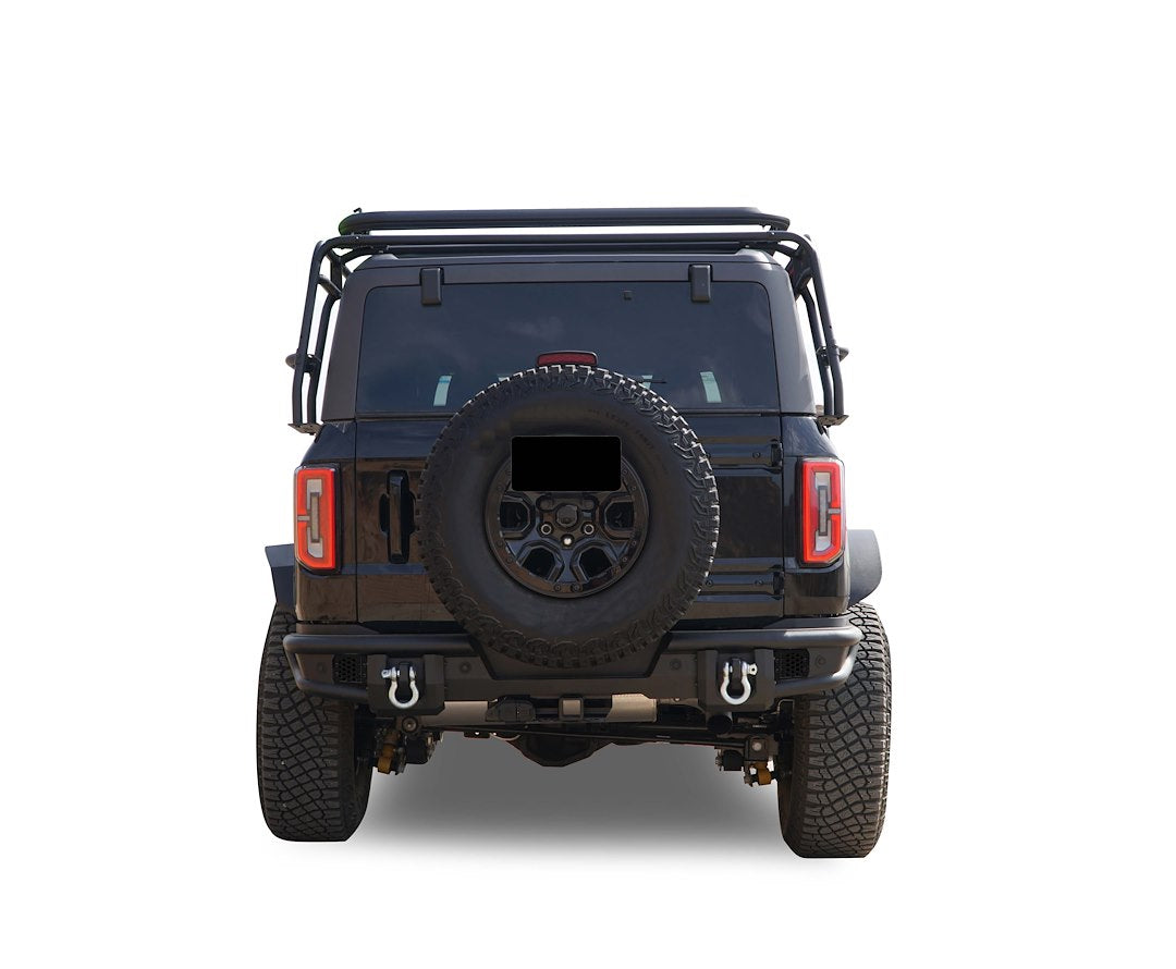 Product of Black Horse Offroad ARB-FB22T Armour Steel Matte Powder Coated Bumper