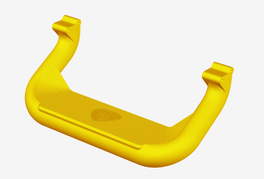 Product of Carr 125007 Yellow Powder Coated Aluminum Truck Step