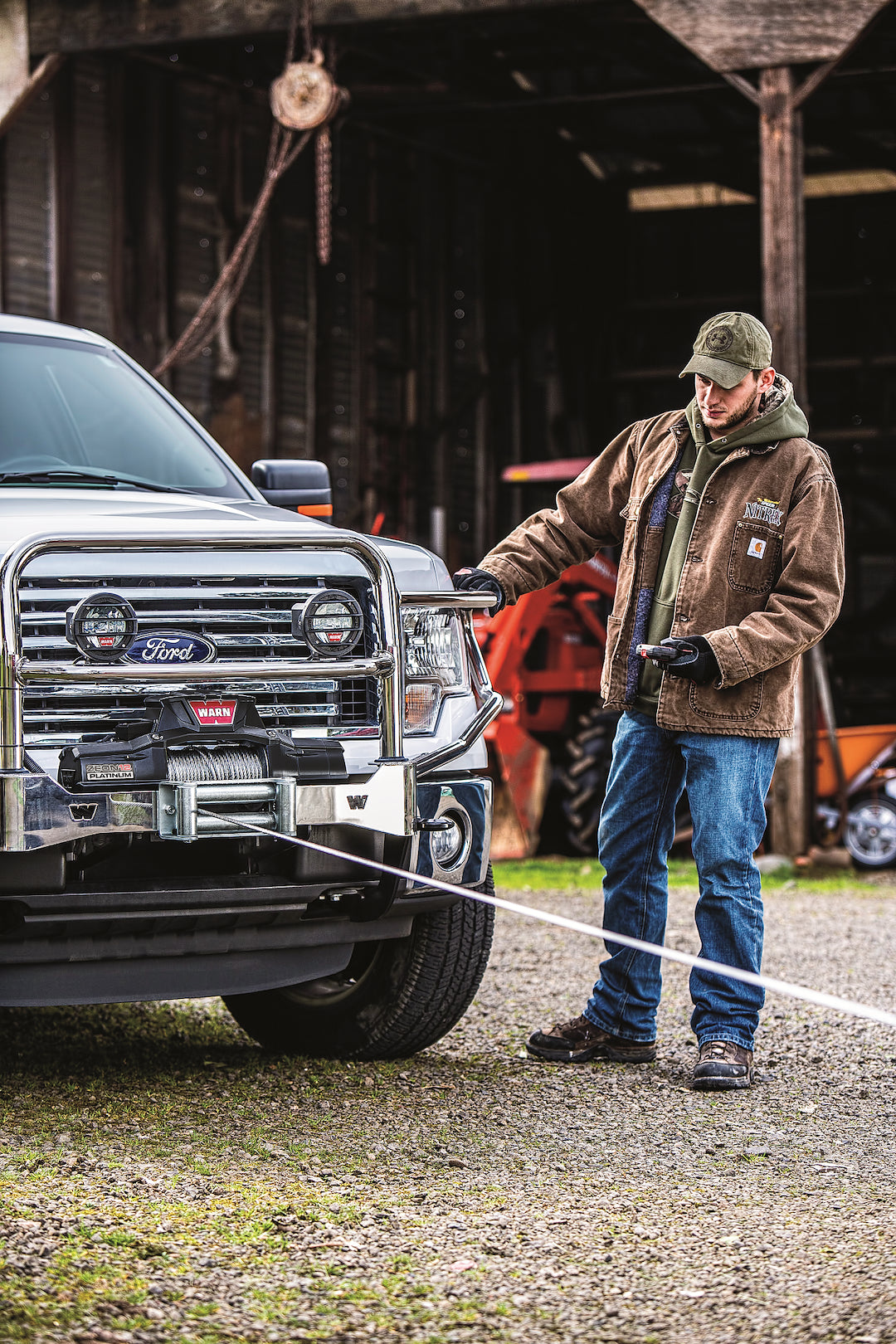 Product of Warn 92820 12000 Pound Vehicle Recovery Winch