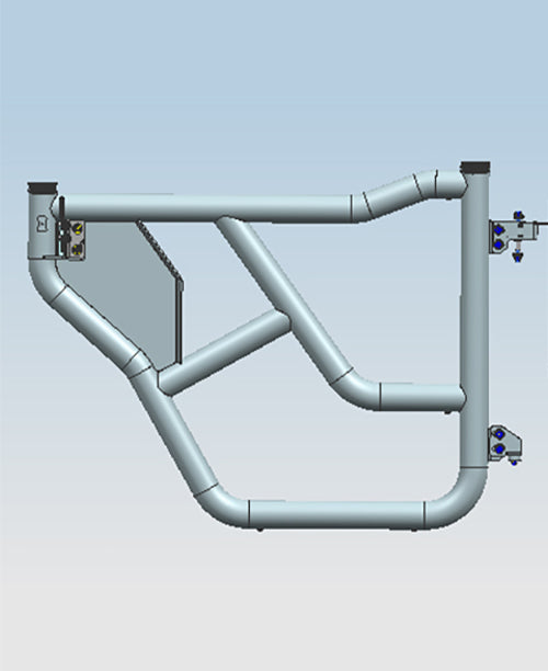 Product of Black Horse Offroad Trdfb21 Door