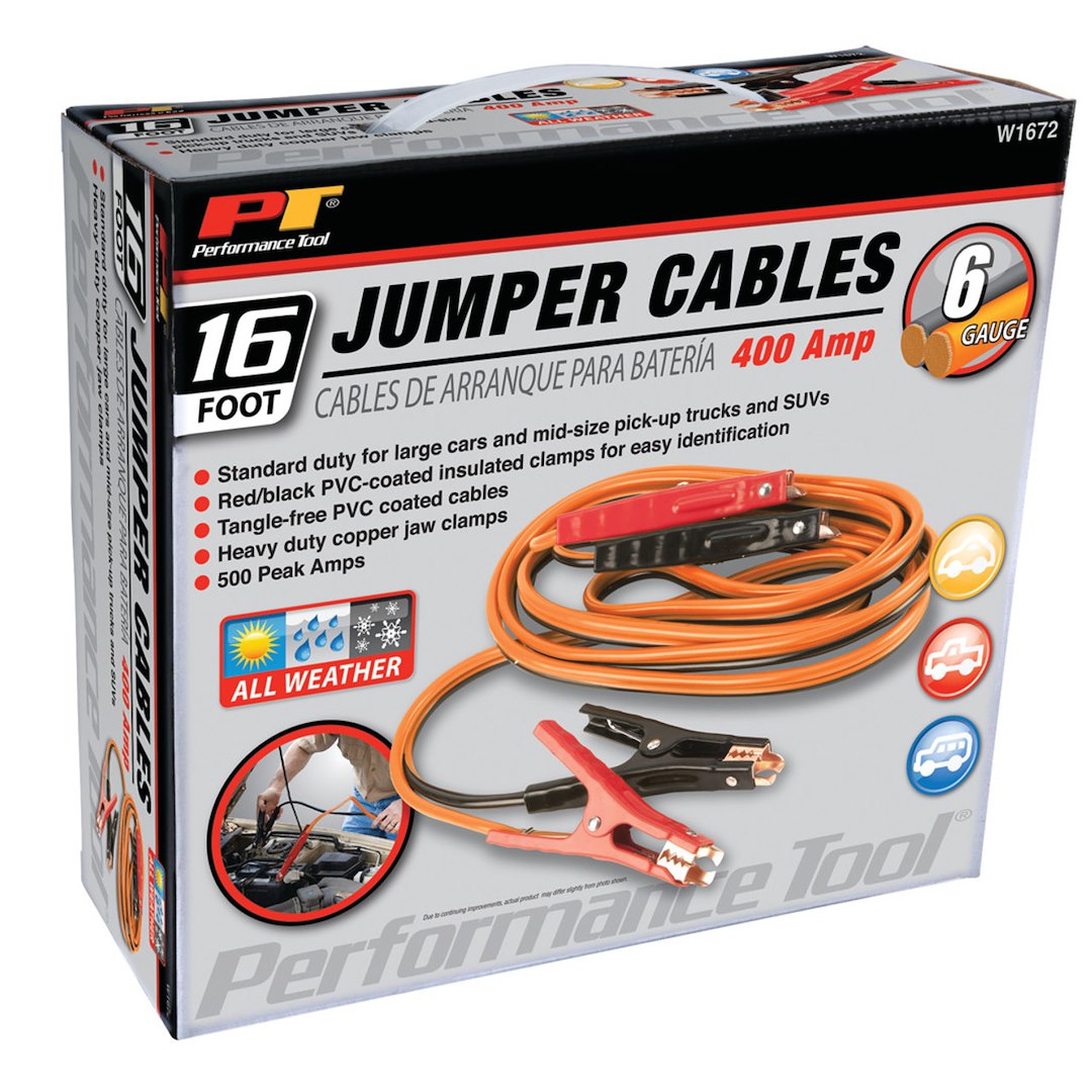 Performance Tool W1672 Battery Jumper Cable||w1672_3.Jpg||88||ptlw1672||1575662