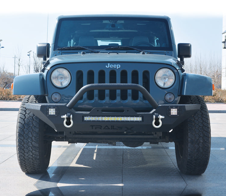 Product of TrailFX J031T TFX Jeep Products Steel Textured Bumper