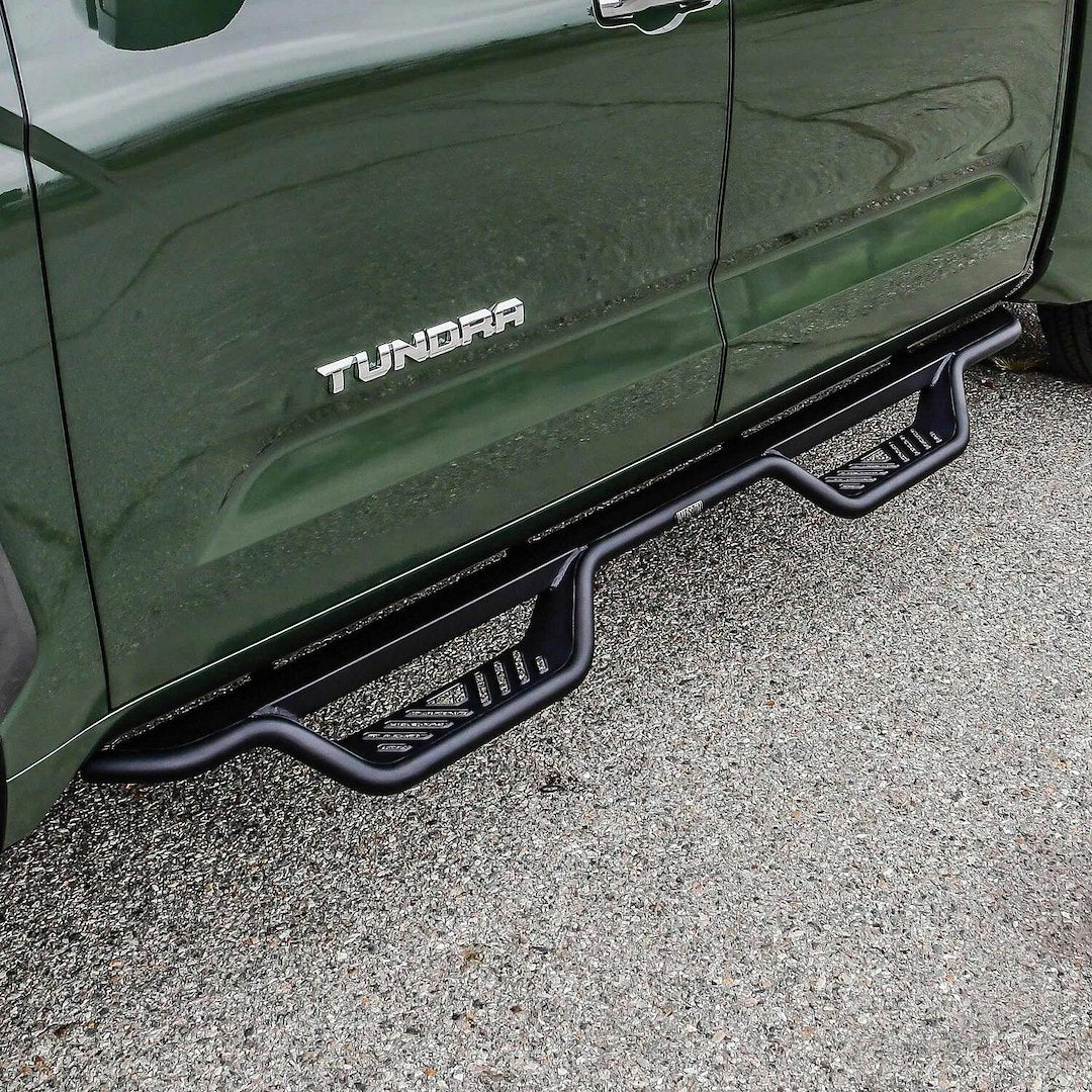 Product of Westin Automotive 20-14235 Outlaw Nerf Bar With Drop Down Steps