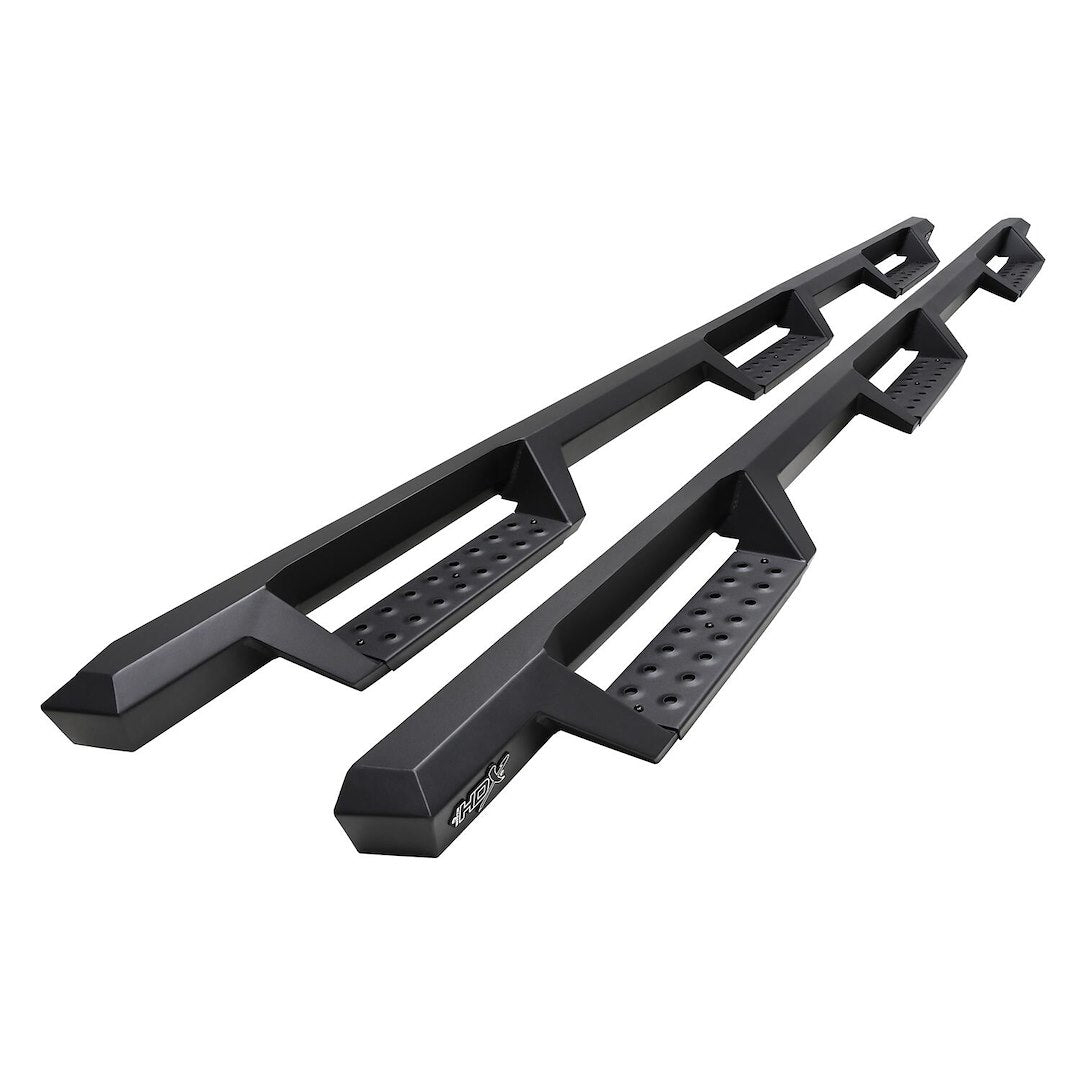 Product of Westin Automotive 56-534345 Black Powder Coated Square Nerf Bar - Truck Wheel To Wheel