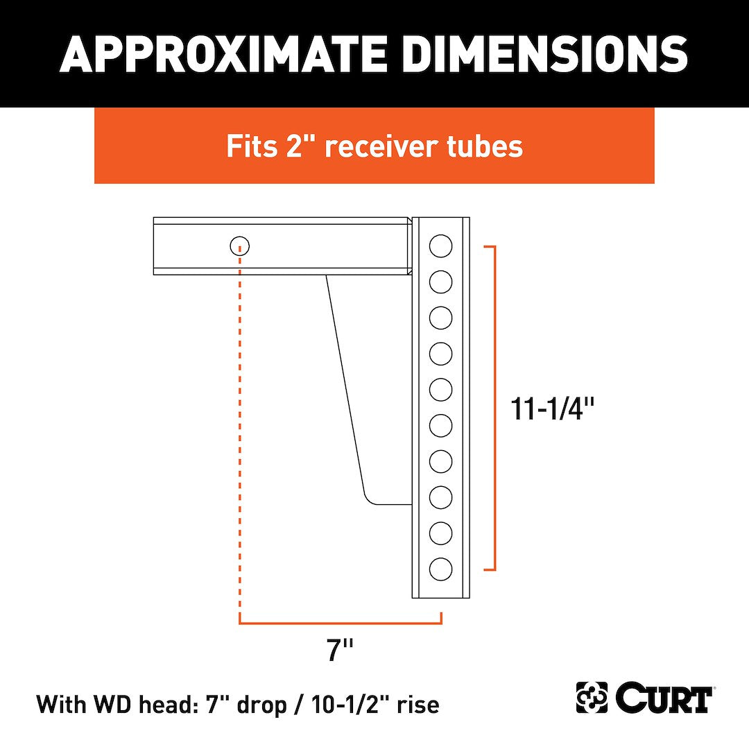 Curt 17123 Weight Distribution Hitch Shank||17123_3008x1990_Ca.Jpg||88||c9317123||1168545