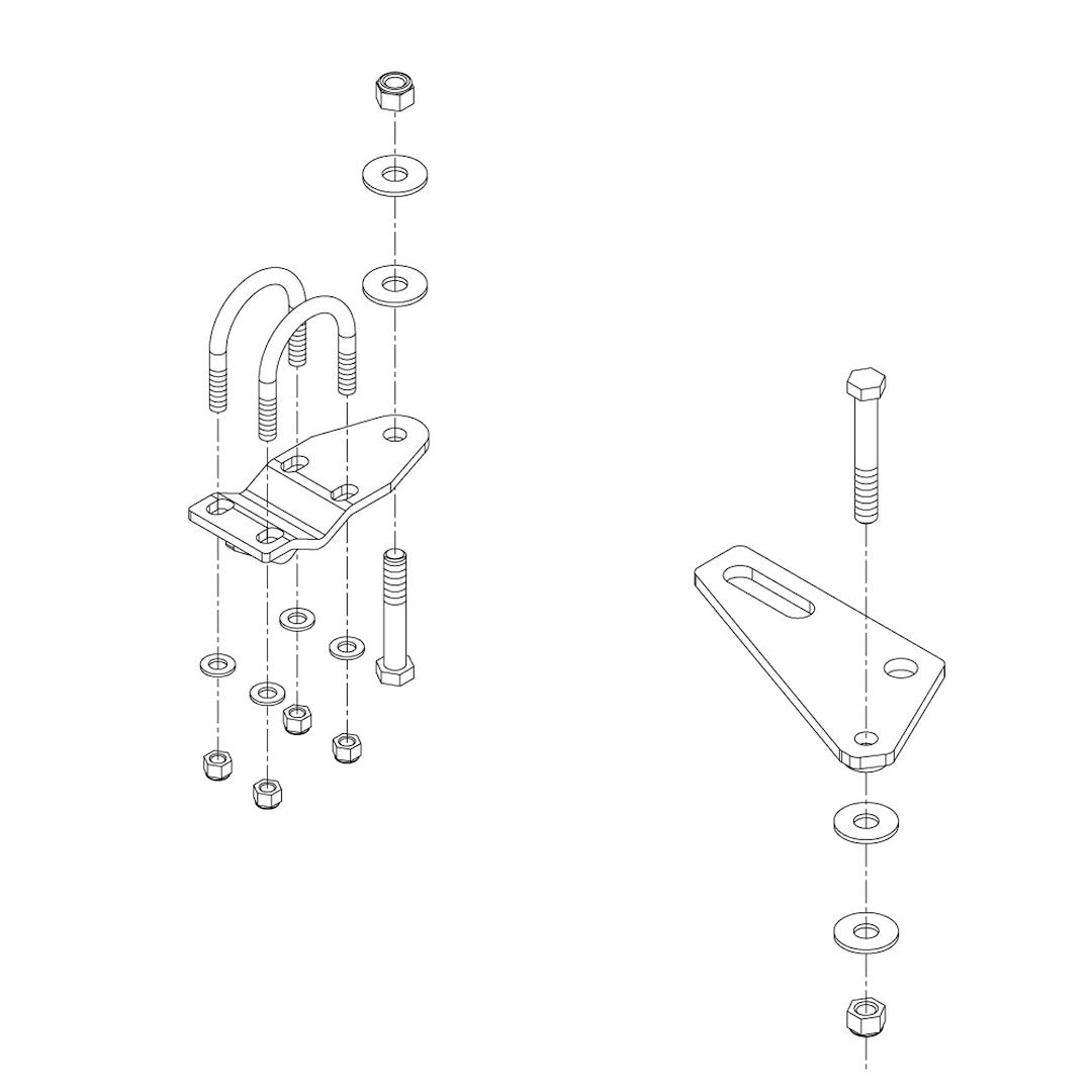 Product of Roadmaster Rbk29 Steering Stabilizer Bracket