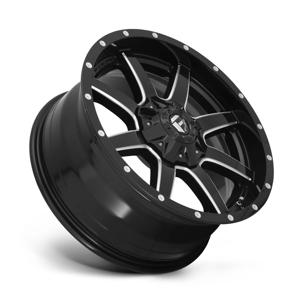 Product of Fuel Off Road 20x10 Black With Natural Accents Wheel - 6x5.31 Bolt Pattern