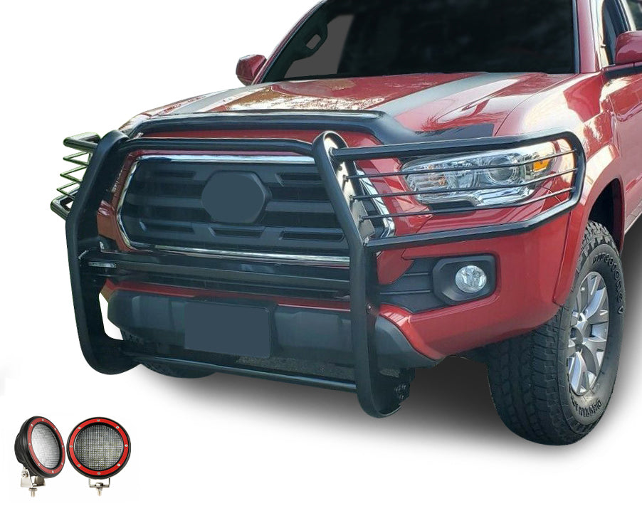 Product of Black Horse Offroad 17A096402MA-PLFR Grille Guard