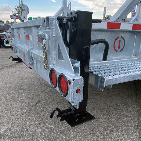 Product of Buyers Products 0091410H 12000 Pound Manual Trailer Tongue Jack