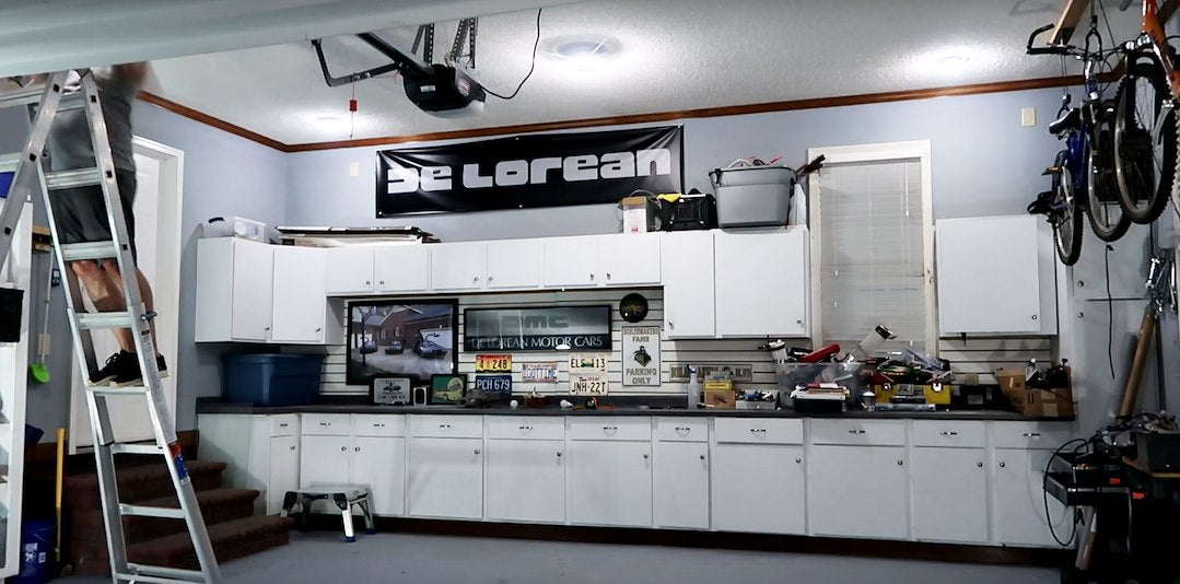 Stkr Concepts 00194 Interior Light - Led||_Stkr_Mpi-Garage-Ceiling-Light_Installation.Jpg||95||s8k00194||1244597