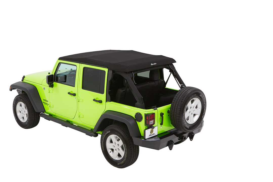 Product of Bestop 54923-17 Fastback Top Black Fabric Soft Top