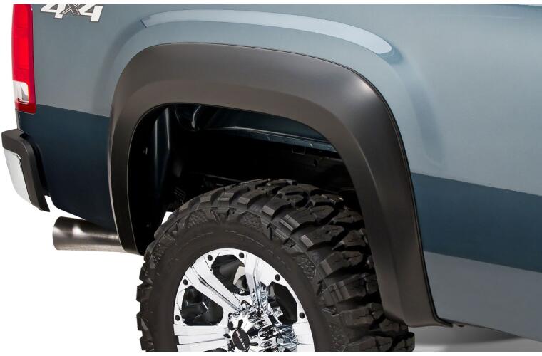 Product of Bushwacker 40952-02 Non-Exposed Fasteners Black Fender Flare - Set Of 4