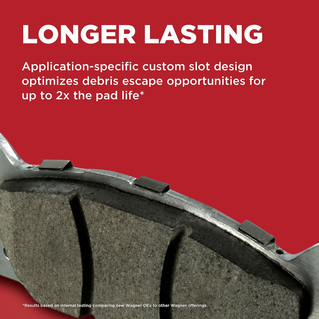 Wagner Brakes Oex1913 Brake Pad||longer Lasting Car.Jpg||87||w66oex1913||2221929