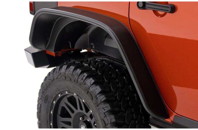 Product of Bushwacker 10918-07 Non-Exposed Fasteners Black Fender Flare - Set Of 4