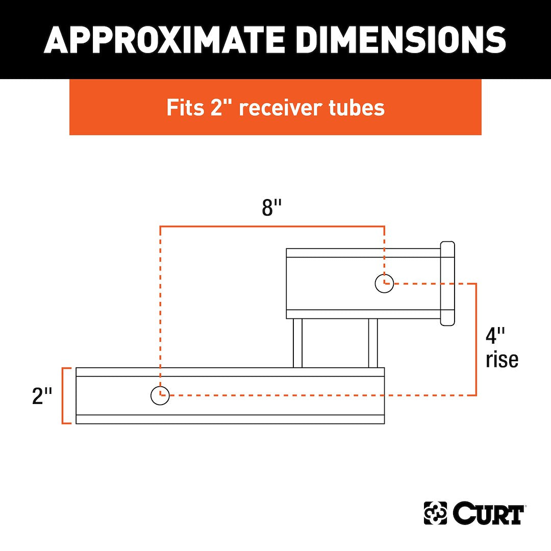 Curt 45798 Trailer Hitch Receiver Tube Adapter||45798_3008x1990_Ca.Jpg||86||c9345798||1679356