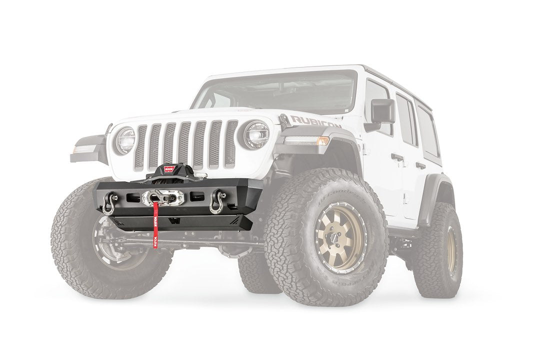 Product of Warn 101325 Elite Series Steel Powder Coated Bumper