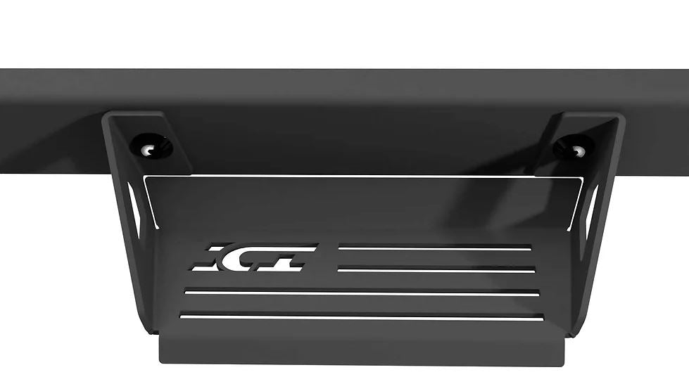 Product of Innovative Creations Inc. 840121412876 Alumilite Nerf Bar With Drop Down Steps