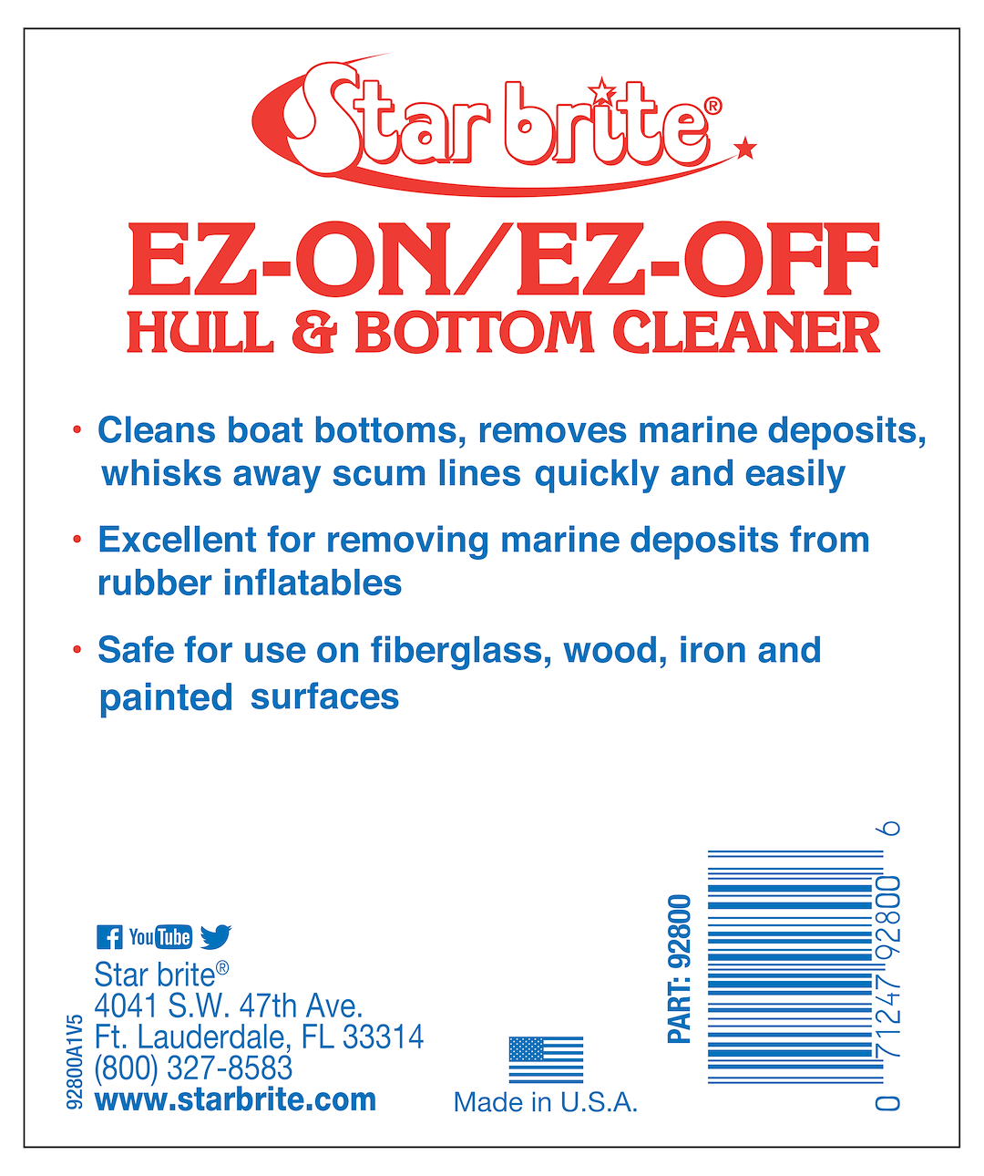 Product of Star Brite 092832 Hull Cleaner