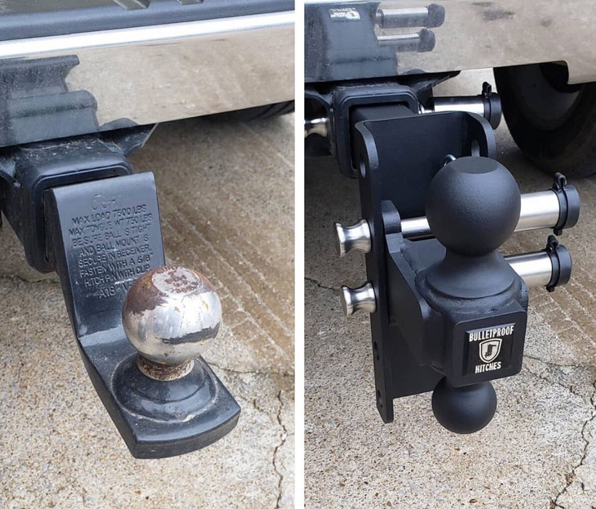 Product of Bulletproof Hitches MD206 Receiver Trailer Hitch Ball Mount