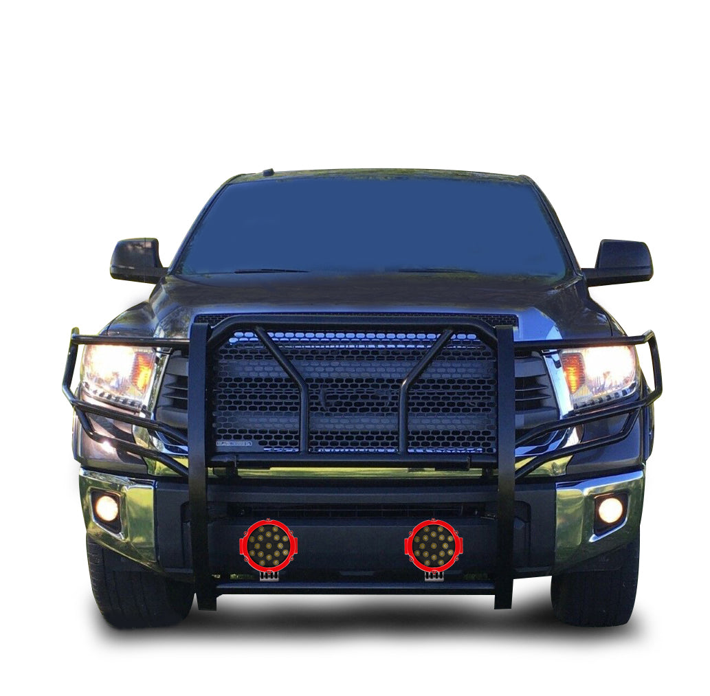 Product of Black Horse Offroad RU-TOTU07-B-PLR Grille Guard