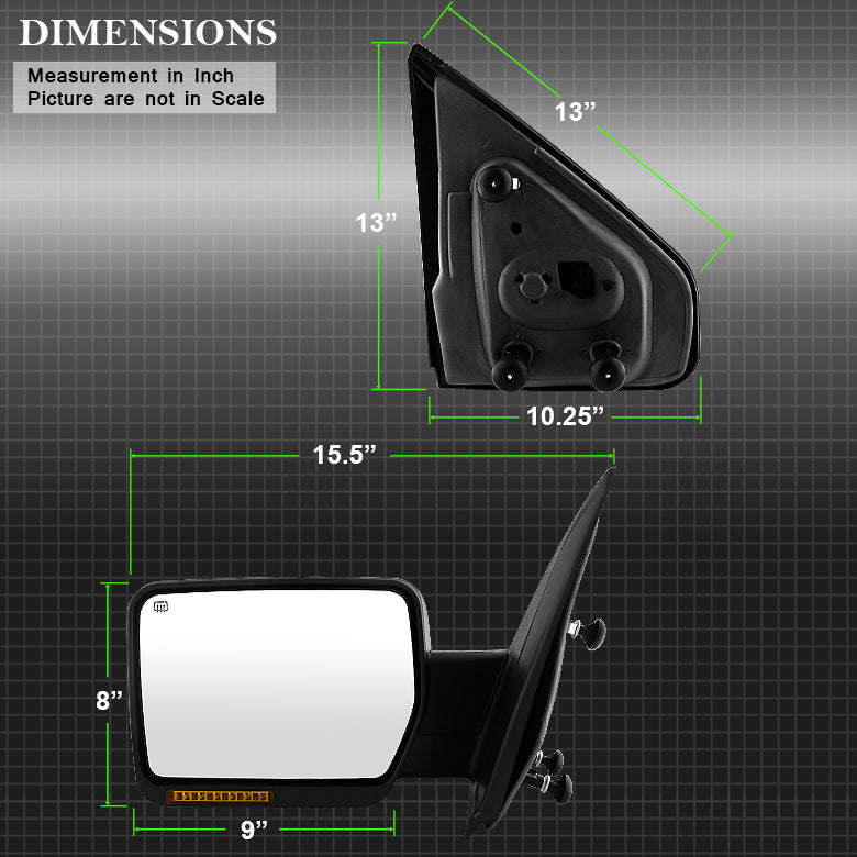 Xtune 9935336 Exterior Mirror||9935336__10.Jpg||93||s2z9935336||911585