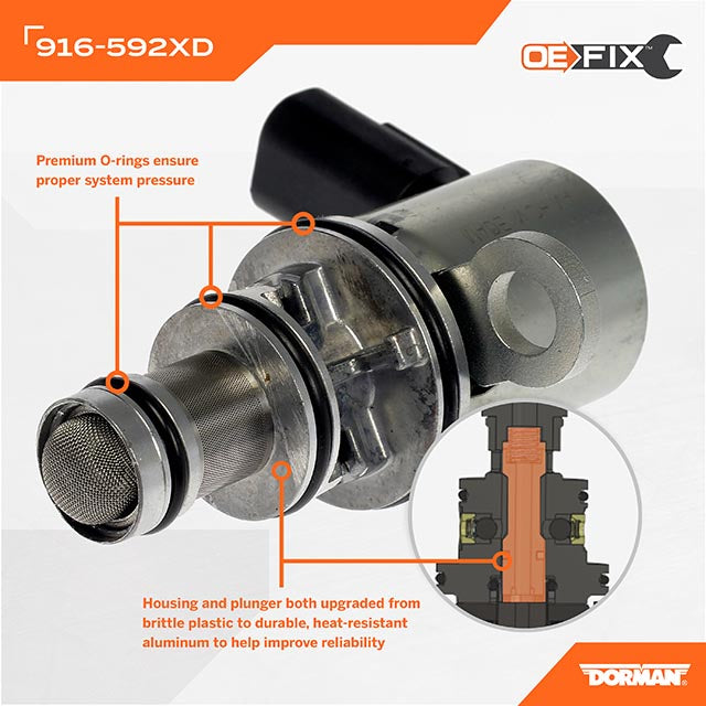 Dorman (Oe Solutions) 916-592xd Multiple Displacement Solenoid||916-592xd_6.Jpg||91||d18916592xd||1188840
