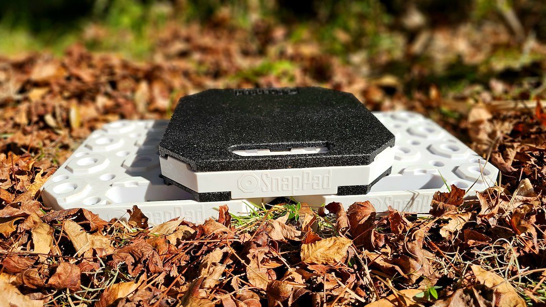 Snappad Stk2-White Trailer Stabilizer Jack Stand Pad||pyramidleafs.Jpg||89||sntk2white||1745396
