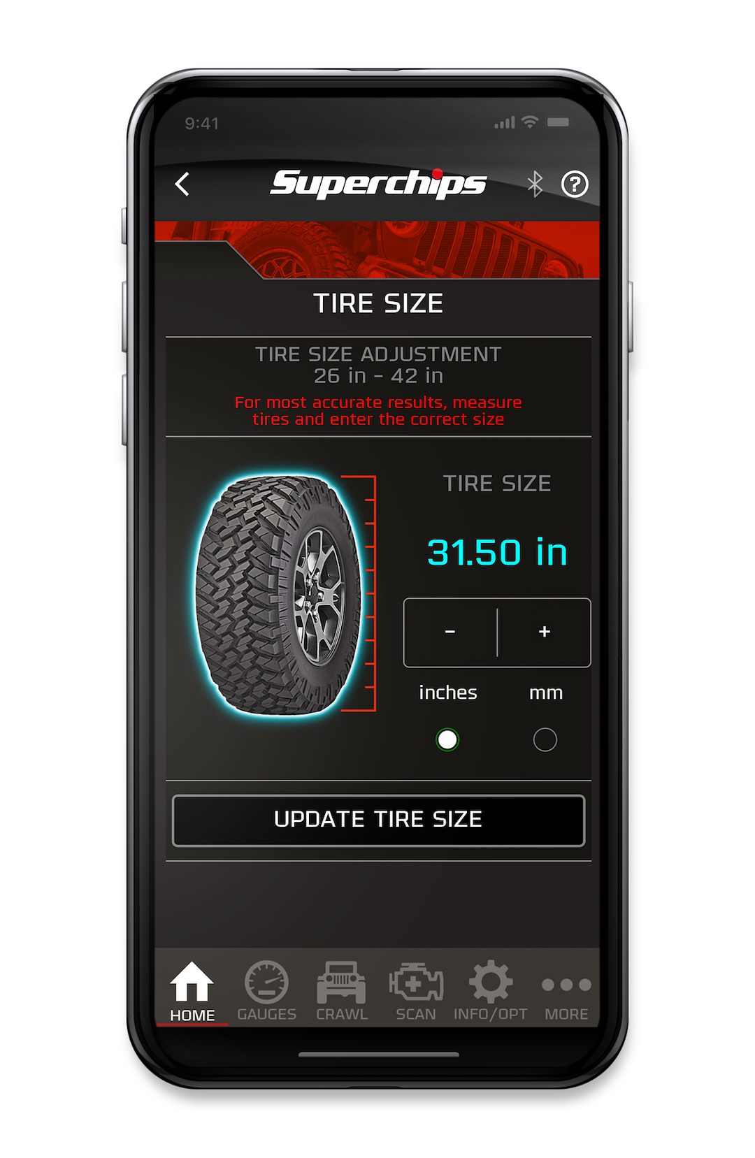 Product of Superchi 3581 Speedometer Calibrator