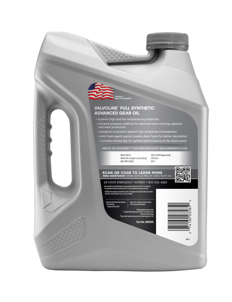 Product of Valvoline 882505 Gear Oil