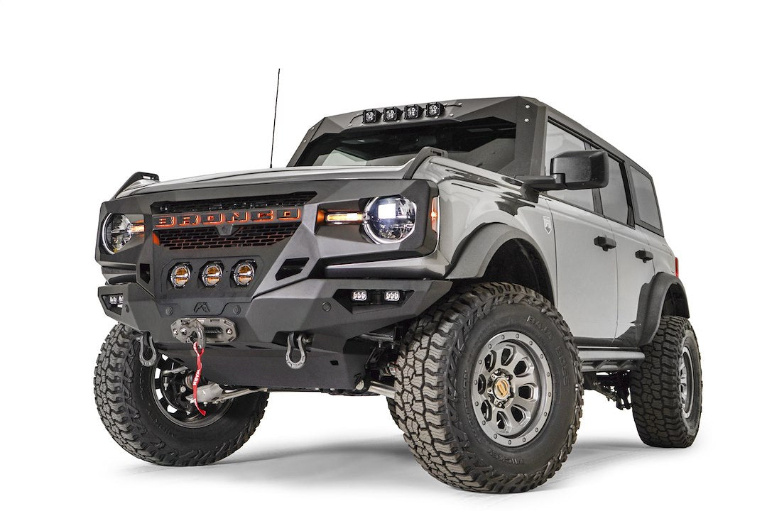 Product of Fab Fours GR5200-1 Grumper Steel Powder Coated Bumper