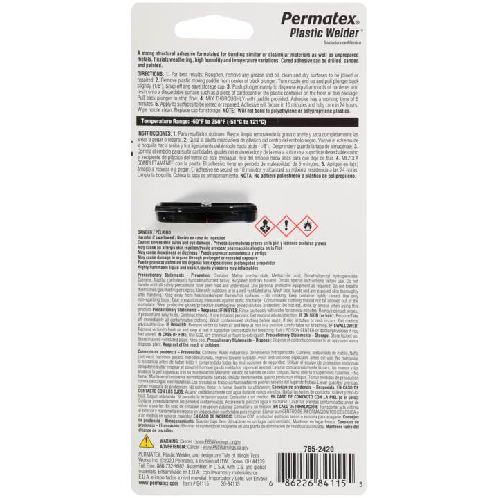 Product of Permatex 84115 Epoxy