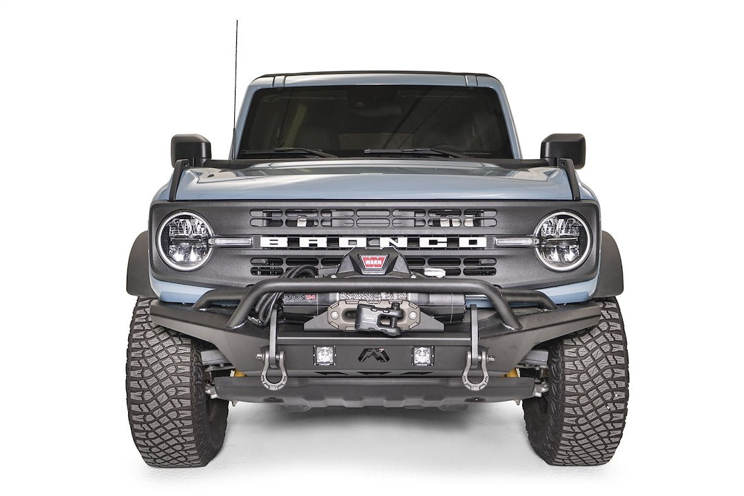 Product of Fab Fours FB21-B5252-1 Stubby Steel Powder Coated Bumper