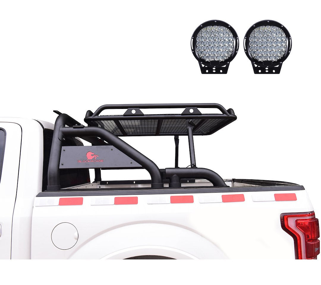 Product of Black Horse Offroad WRB-001BK-PL69B  Truck Bed Bar