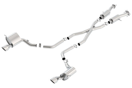 Product of Borla 140632 S-Type Cat Back System Dual Exhaust System Kit
