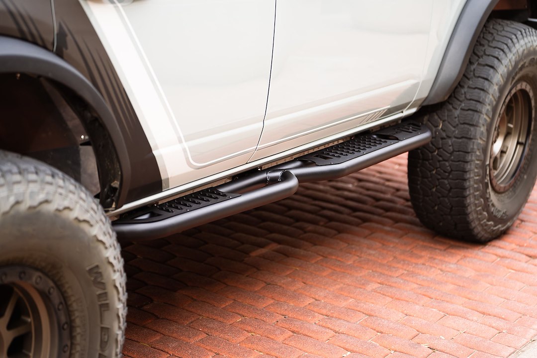 Product of DV8 Offroad SRBR-02 OE Plus Nerf Bar With Surface Steps