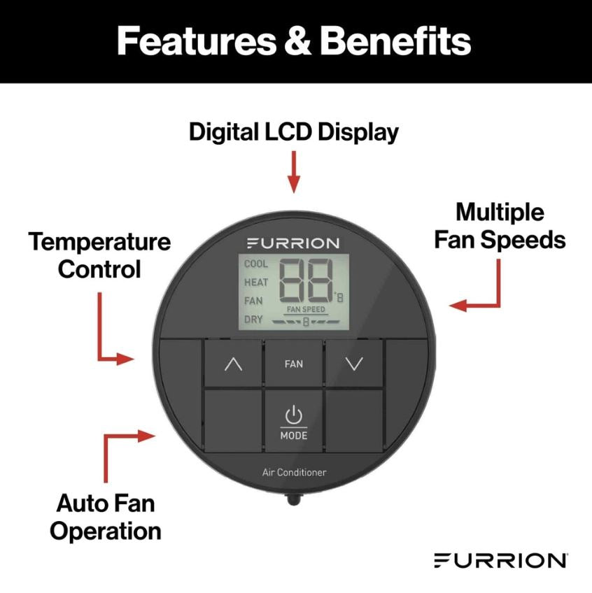 Product of Furrion Llc Facw10essa-Bl Wall Thermostat