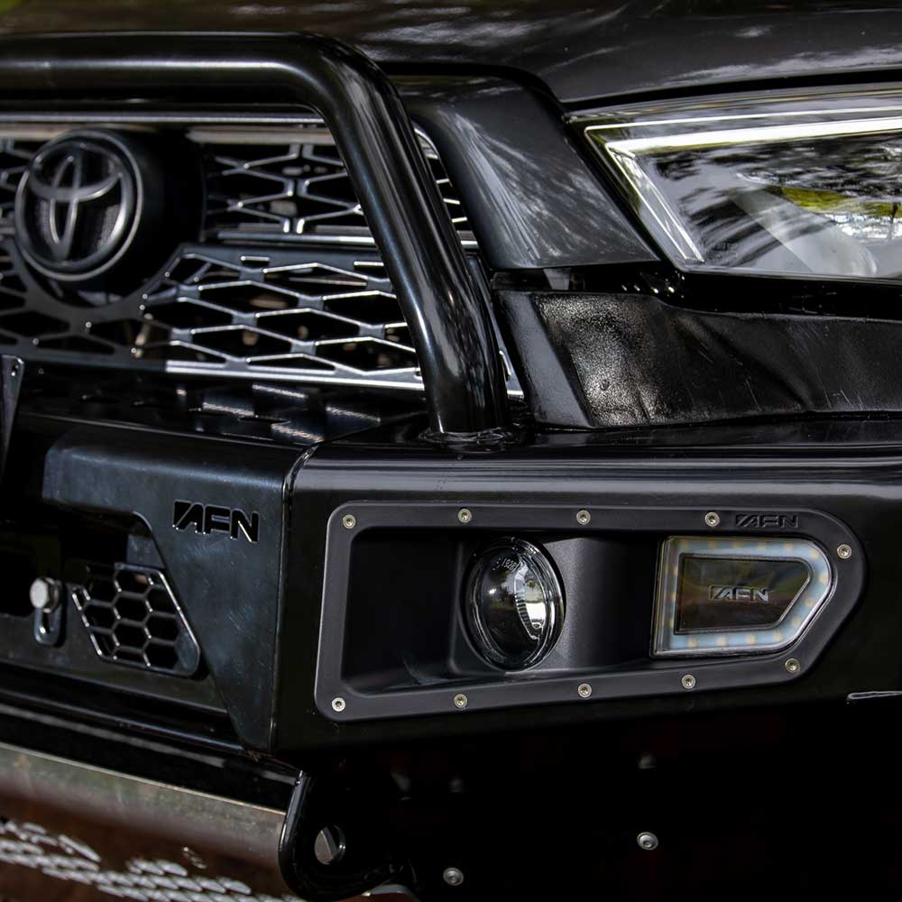 Product of Advanced Accessory Concepts 48002640 AFN4x4 Steel Powder Coated Bumper