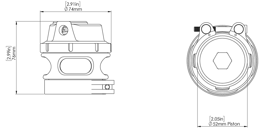 Product of Turbo Smart Ts-0204-1135 Turbocharger Blow Off Valve