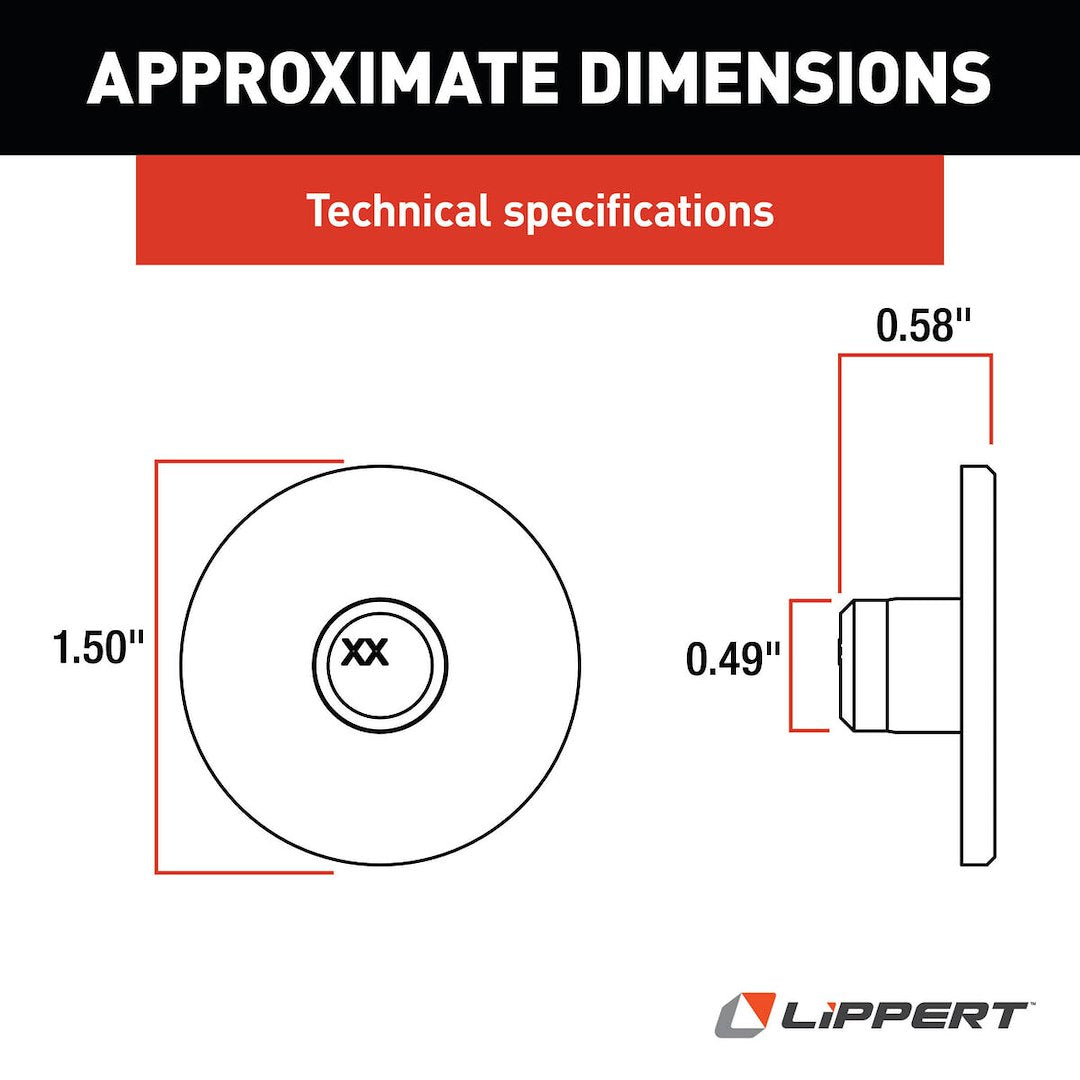Product of Lippert Components 277882 Slide Out Friction Pad