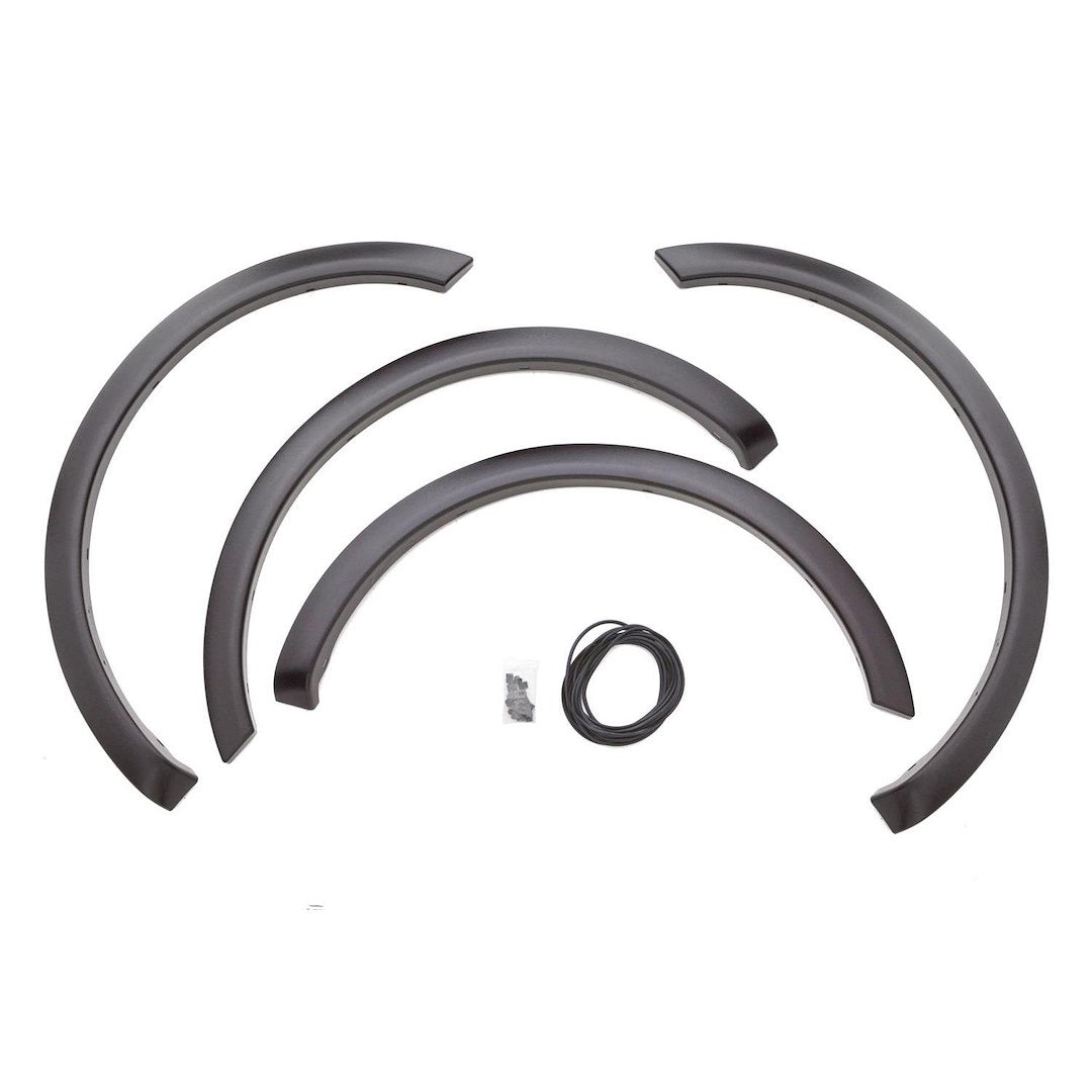 Product of Lund International SX312T Non-Exposed Fasteners Black Fender Flare - Set Of 4
